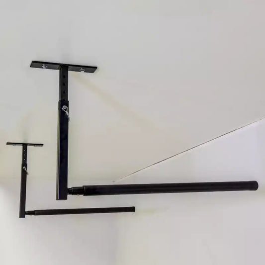 Support de rangement mural ajustable pour SUP et planche de surf, simple, capacité de 34 kg, acier thermolaqué