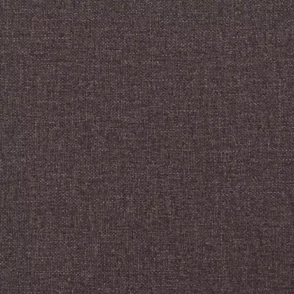 Fauteuil inclinable de massage en tissu marron foncé avec 6 points de vibration, USB et télécommande, garantie de 2 ans